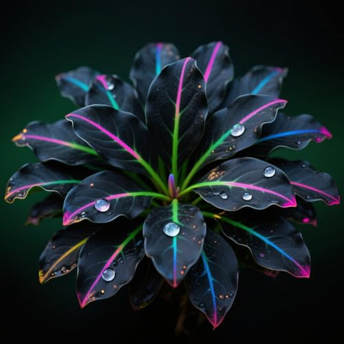 Hostas- Garden Stakes Funkien mehrjährig winterhart-Premium,Perfekt für Grenzen-funkien rhizome stilvolle Meisterwerke,Streik,-4rhizome-A