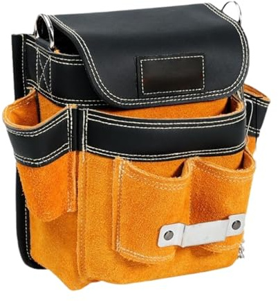 Work Belt Pouch – Waterproof Multi-Pocket Tool Pack, Detachable Belt & Shoulder Strap Storage, Professional Organizer for Construction, Electrical, Maintenance, Garden, Home, Electrician