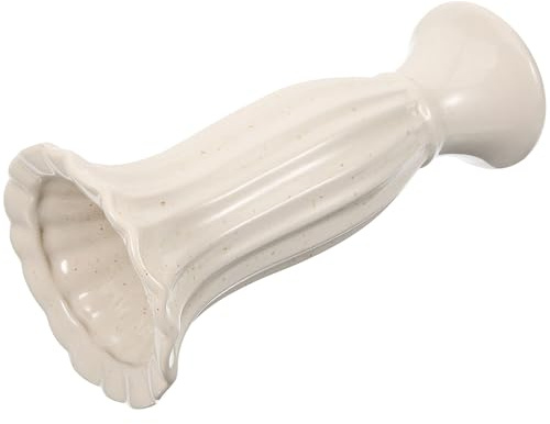 BESPORTBLE Vaso di Ceramica per Fiori da Cimitero, Portafiori Commemorativo a Colonna Romana per Decorazioni Lapide e Fioriere Esterni