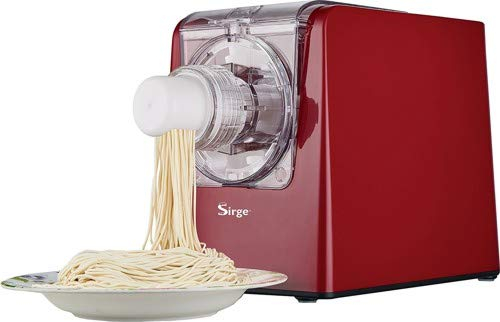 Sirge MAGICPASTA Macchina per la Pasta 300 Watt - 52 Trafile - 900gr di pasta ad Estrusione VERTICALE [NON ATTACCA] OMAGGIO KIT RAVIOLI