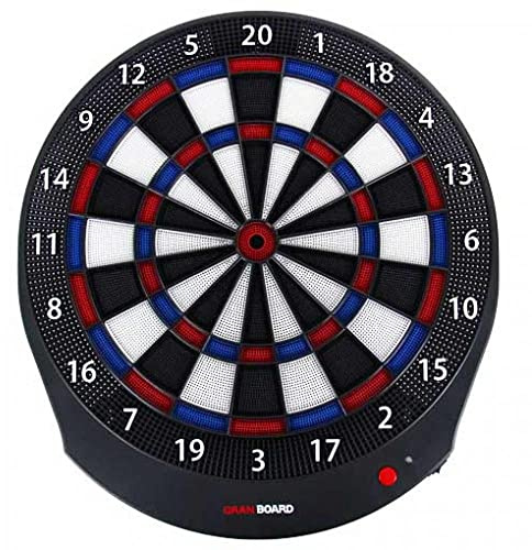 Vdarts Tablero de dardos Gran Board Dash, Incluye 6 dardos, Bolsa de puntas, Tornillos y taco de pared, Material Sisal o Bristle, Color Azul