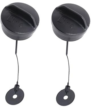 Hippotech Pack de 2 bouchons de réservoir d'essence pour STIHL FS106 FS108 FS120 FS120R FS200 FS200R FS250 FS250R FS300 FS350 FS400 FS450 FS480 Coupe-bordures