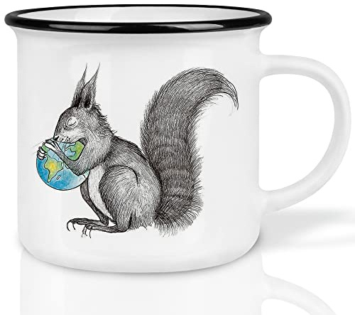 Ligarti® Keramiktasse [Das Original] Design Mug & handveredelter Becher I Tasse mit Tiermotiv, spülmaschinengeeignete Kaffeetasse, Teetasse, Cup