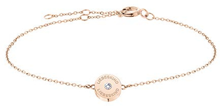 LIEBESKIND BERLIN Damenschmuck – Filigrane Ketten, Armbänder und Ohrringe aus Edelstahl mit kleinem Zirkonia-Steinchen - die perfekten Schmuckstücke für jeden Tag und jeden Anlass