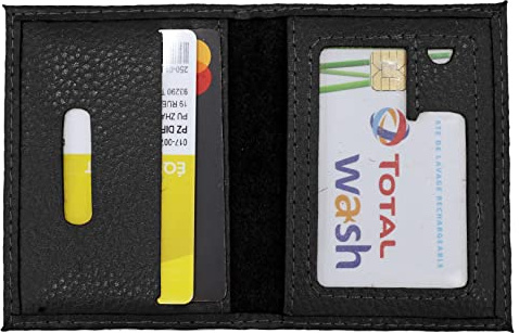 Van Der Rich ® - Mini Porte de Carte crédit discrète - Femme/Homme