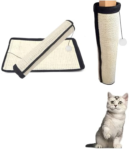 LATRAT 2 Stück Cat Scratcher Möbelschutz Pet, Tischbein Katzenkratzer, Kratzfestes Sofa zum Schutz von Möbeln, Auch für Hunde, Katze Kratzschutz Kratzbrett