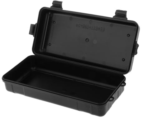 ＡＷＨＡＯ Werkzeugkasten, Aufbewahrungskoffer, Hartschalenkoffer, Leere Box, Kleinteilebox, Universeller Werkzeug Organizer, Tragbar, für Den Garagenarbeitsplat, 26.3 cm x 12.3 cm x 7 cm