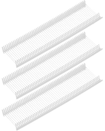 sourcing map 5000pcs Standard Tagging Gun Fasteners 20mm Tagging Barbs Pins PP Plastic Tag for Price Tagging Gun, Clothing Tags Gun Attachments for Clothes Bag Fabric, White