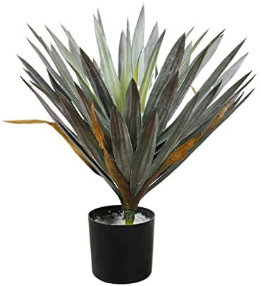 CCYENG Künstliche Pflanzen für Zuhause, grüne Topfpflanze, Kunstpflanze, 127 cm hoch, künstliche Agavenpflanze, Kunstpflanze für die Innendekoration, künstliche Bonsai-Dekoration (A)