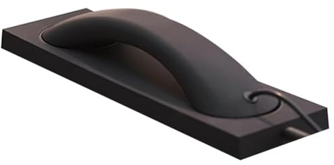 Mcclellanty Receptor de Teléfono Retro Universal, Auricular para Llamadas con Teléfono Inteligente, Micrófono de 3,5 mm para Teléfono Fijo, Color Negro
