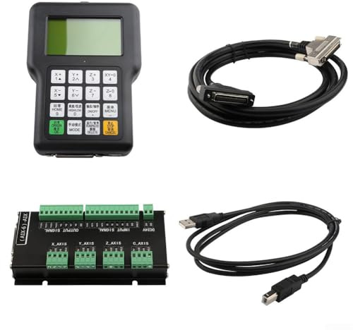 SageFurned A18 CNC Controller System Offline Stand Alone Stepper Motor Driver Motion Control 4 Axis for CNC Router Milling Engraving Machine