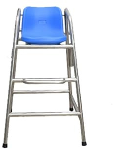 KIBONCY Chaise d'observation pour maître-Nageur, Chaise de maître-Nageur pour Piscine Hors Sol, chaises de terrasse Robustes pour Parc Aquatique, Plage et Aire de Jeux pour Enfants 1.2m