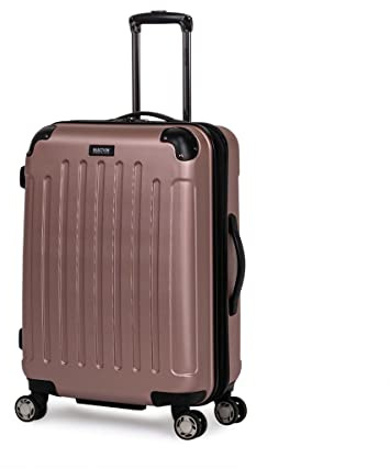 Kenneth Cole REACTION 61 cm (24 Zoll) ABS, 8 Räder, aufrecht, Rose Gold, 24-inch Checked, Renegade 61 cm (24 Zoll) Bauchmuskeln, erweiterbar, 8 Räder, aufrecht