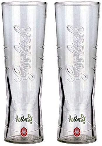 GROLSCH Pint Glass x 2