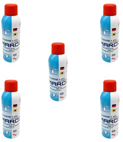 Marco Nachfüllflasche 5er Set für Marco Fanfare Gasdruckfanfare
