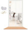 LAIJIANG Cat Screen Door 110x220cm Reinforced Cat Resistant Mesh creen Door Zipper Pets Proof Screen Door Prevent Pet Escape Door Curtains from Living Room, Bedroom, Patio