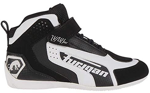 Furygan V4 Vented skor för män, Svartvit, 46 EU