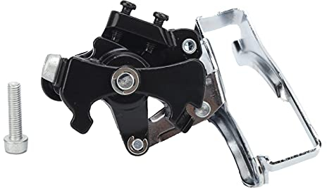 Dérailleur Avant de vélo, dérailleur Avant en Alliage Durable pour Plateaux à Trois Dents de 42-34-24T et 42-32-22T pour l'extérieur
