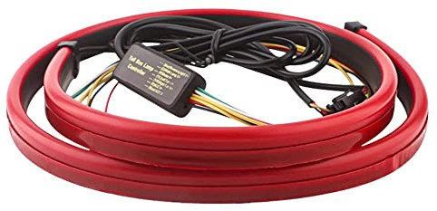 Baceyong LED Tira de Luz, Alto Brillo Tercera Luz de Freno Intermitente Luz Estroboscópica de Conducción LED Tira de Luz para Coches SUV RV Camión Furgoneta