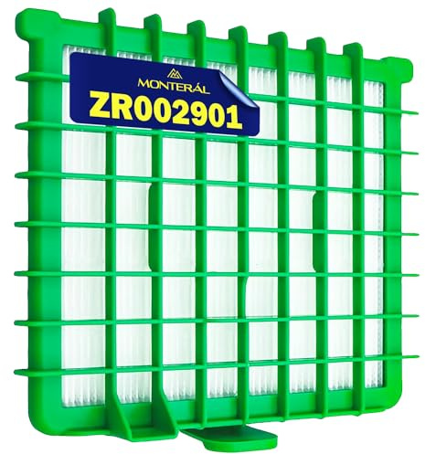 MONTERAL HEPA Dammsugarfilter 170 x 150 x 20 mm med originalkod ZR002901 för Rowenta - 10 års garanti