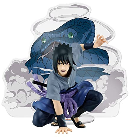Banpresto Sasuke Uchiha Naruto Shippuden Spectacle Special Panel 9 cm, Mehrfarbig, BP89267P