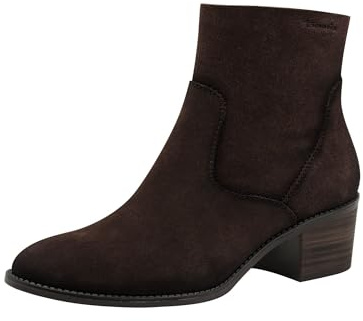 Tamaris dam stövel 1–25329–45 stövletter, mocka, 42 EU, Mocca, 42 EU