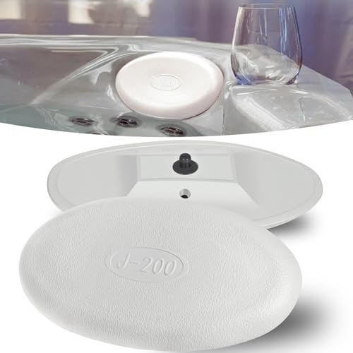 Sunluway 2 Pack 2472-828 Oval Spa Pillow for 2008+ Jacuzzi J-200 Series Hot Tubs J-230 J-235 J-245 J-270 J-275 J-280 Hot Tub Headrest Replacement Pillow