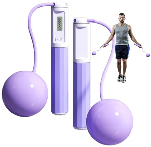 Corde à sauter sans fil, entraînement de fitness, corde à sauter d'entraînement avec compteur, pour femmes, hommes, , adultes, entraînement à la maison, exercice de fitness