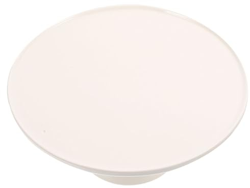 IWOWHERO Alzata per Torta in Ceramica 225 CM Piatto da Esposizione per Dessert Base Stabile Supporto per Cupcake per Matrimoni Feste e Compleanni