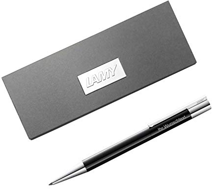 Lamy Kugelschreiber scala Modell 279, pianoblack, inkl. Laser-Gravur