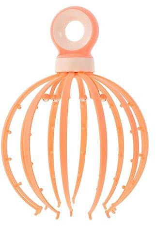 INOOMP A Forma Di Per Testa Per Capelluto Sfere in Acciaio e Antistress Per Stimolare Le Terminazioni Nervose