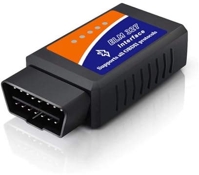 OBD2 Adattatore Bluetooth per dispositivo diagnostico auto OBD Adattatore per tutti i veicoli del protocollo OBDII – Upgraded V1.5
