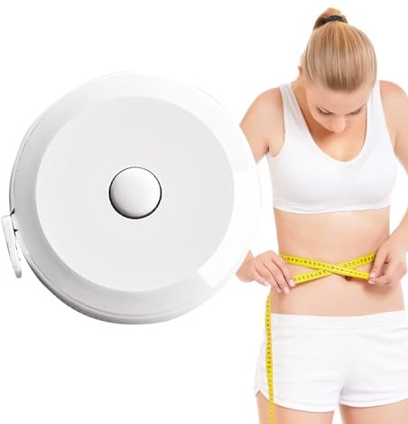 Mètre ruban : outil de mesure robuste, design rétractable, construction en bande d'acier, système de facile avec marquages métriques et pouces, mètre ruban compact avec règle souple pour