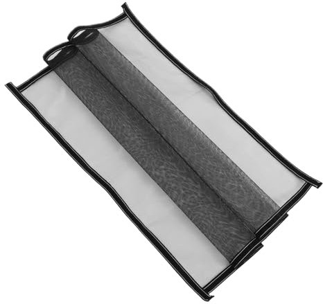 DIYEAH Selbstklebender Fenstergarn Fenstergitter Fliegengitter Für Hausfenster Fensternetze Katzensicherer Bildschirm Fensterbildschirmschutz Fensterabschirmung Black Nano