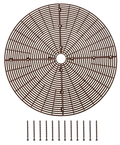 Joygoodta Protector de Suelo para macetas, Rejillas para macetas, tapón de excavación para Gatos, diámetro de 20, 47 Pulgadas, 4 Protectores de Suelo para Flores
