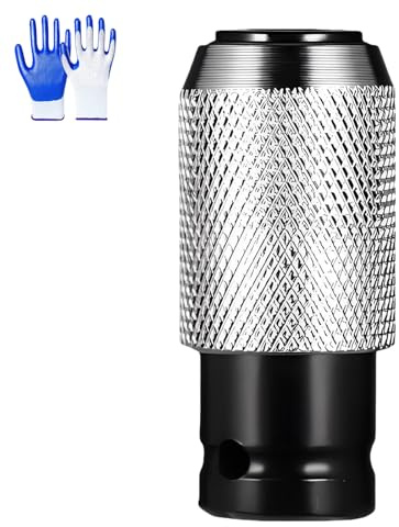 Rotary Hammer Adapter with Impact Drill Bits Set, Electric Hammer to Drill Converter, Air Hammer Socket Adapter Forged from Chrome Vanadium Steel, Drill Bit Adapter (Adapter(1 Pcs))