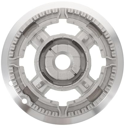 EPIGEIST Anillo Distribuidor de Llama para Quemador de Gas, Repuesto para Estufa de Gas Quinta Generación, Acero Resistente, Doble Orificio, Placa Difusora de Calor para Cocina Doméstica,