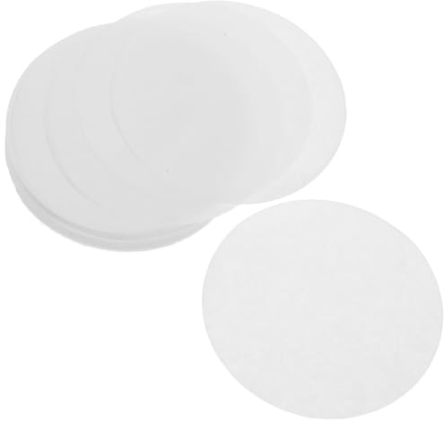 GALPADA 100 Pezzi Filtri di Carta Rotondi da 58mm per Macchina da Caffè Espresso, Filtro Filtrante in Carta che Previene Residui e Schizzi di Caffè