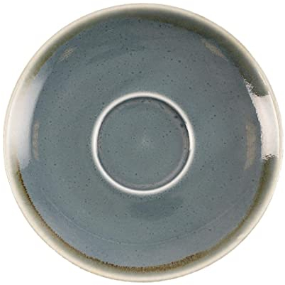 Olympia Kiln GP347 Cappuccino Saucer Ocean, 140 mm (Pack of 6)