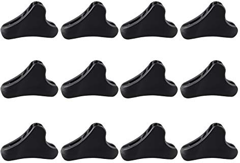 Futheda 12 st mini plastrep spännare Guyline Cord justerare vindrep spänne lätt för camping vandring backpacking picknick utomhus tält tillbehör