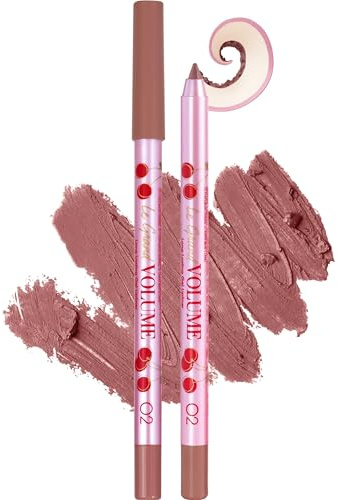 VIVIENNE SABO Le Grand Volume Perfilador Labios Gel 02 Warm Nude – Delineador Larga Duración Resistente Agua Textura Cremosa Maquillaje Alta Pigmentación Belleza Cosmética Premium Cruelty Free
