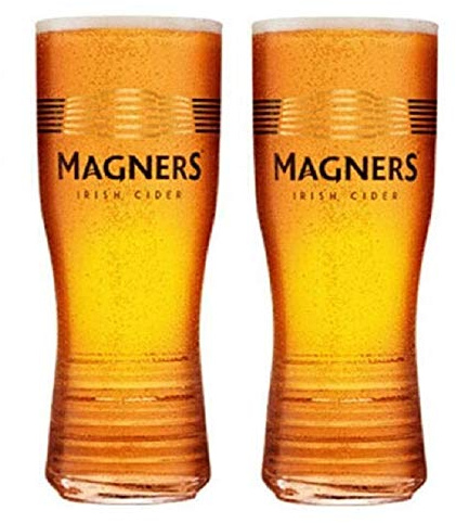 Magners - Vasos de sidra irlandesa de 1 pinta (2)
