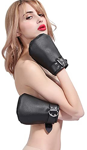 ALMYMM Petplay BDSM Bondage Sex Puño Guantes Esponja, Bondage Guantes Eróticos SM Bondage Juguete Sexual Perro Extremas Parejas, Perros Juego perros Cosplay Esclavo