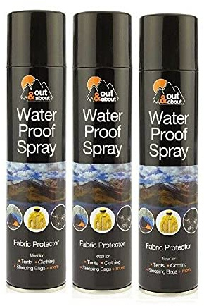 HOMION Water proof spray fabric protector waterproofing for shoes tents cloth camp 300ml waterproof spray (3)