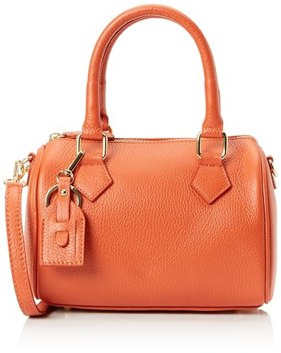 FAINA Women's Damen Handtasche, Orange