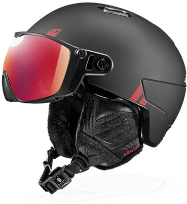 Julbo - Ski-/Snowhelm Globe Evo selbsttönend Cat 1-3, schwarz, Herren, Größe M, Schwarz