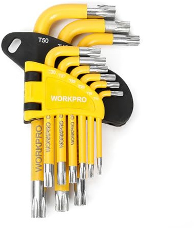 Workpro Juego Llaves Torx 9 Piezas