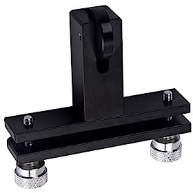 Geigenbrückenmaschine B59a, 91mm, für Geigenreparatur | Brückenfüße, Metall Kunststoff Ausführung, Schwarz, für Viola, für Unerfahrene Nutzer