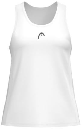 HEAD Club 25 TECH Tank Top Women, White