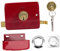 DIYEAH 1Ensemble Serrure de Porte Classique avec Double Verrouillage pour Utilisation Intérieure et Extérieure Design Durable et Élégant Adaptée Aux Maisons et Bâtiments Commerciaux